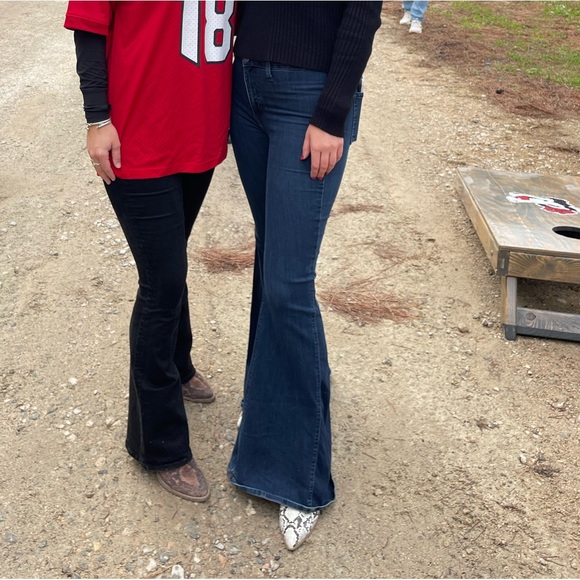 Just Black Bell Bottom Jeans
